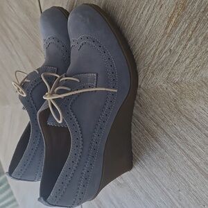 Doc Marten Wedge Heel Loafers